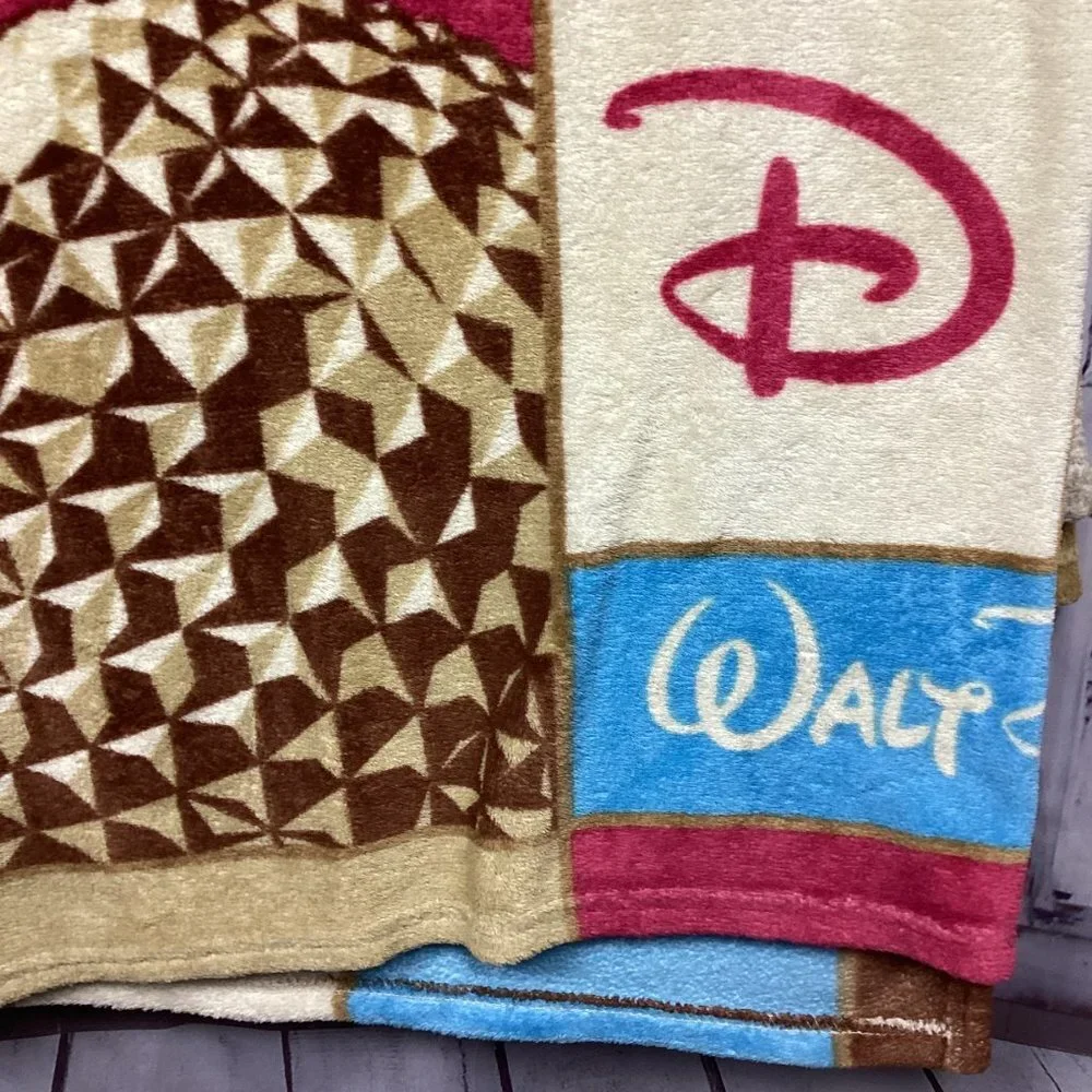 Disney Parks Walt Disney World Throw 60” x 38”
